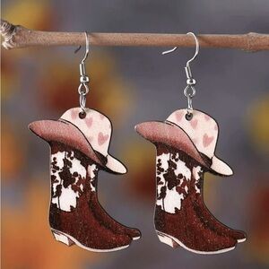 Cowgirl 🤠 boot earrings​